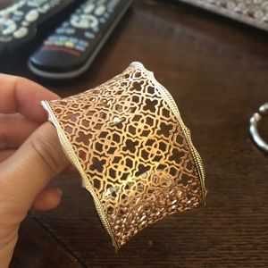 Kendra Scott Rose gold cuff bracelet